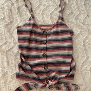 super cute and stylish tank top! has never been worn before!